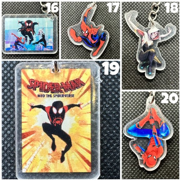 Spider-Man KBK Acrylic Keychains - Picture 5 of 10